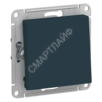 Переключатель проходной 1-кл. СП AtlasDesign 10А IP20 (сх. 6) 10AX механизм изумруд SE ATN000861 - smartlife-ural.ru – Екатеринбург