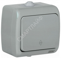 Выключатель проходной 1-кл. 1п ОП AQUATIC ВС-20-1-2-А 10А IP54 GENERICA EVA12-K03-10-54 - smartlife-ural.ru – Екатеринбург