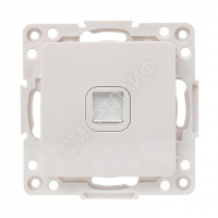 Розетка телефонная 1-м Стокгольм механизм бел. PROxima EKF EYT01-034-10 - smartlife-ural.ru – Екатеринбург