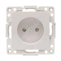 Розетка 1-м СП Стокгольм 10А IP20 без заземл. защ. шторки механизм бел. PROxima EKF EYR10-022-10 - smartlife-ural.ru – Екатеринбург