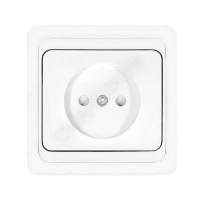 Розетка 1-м СП Валери 16А IP20 без заземл. защ. шторки бел. UNIVersal В0022x - smartlife-ural.ru – Екатеринбург