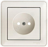 Розетка 1-м СП W59 16А IP20 без заземл. защ. шторки бел. SE RS16-151-18 - smartlife-ural.ru – Екатеринбург