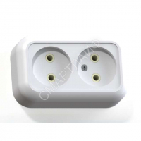 Розетка 2-м ОП Валентина РА10-382 10А IP20 бел. Кунцево 5416 - smartlife-ural.ru – Екатеринбург