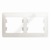 Рамка 2-м Glossa горизонт. перламутр SE GSL000602 - smartlife-ural.ru – Екатеринбург