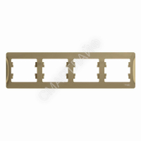 Рамка 4-м Glossa горизонт. титан SE GSL000404 - smartlife-ural.ru – Екатеринбург