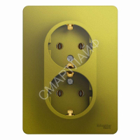 Розетка 2-м СП Glossa 16А IP20 250В с заземл. в сборе фисташк. SE GSL001024 - smartlife-ural.ru – Екатеринбург