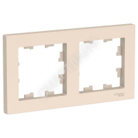 Рамка 2-м AtlasDesign универс. беж. SE ATN000202 - smartlife-ural.ru – Екатеринбург