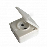 Розетка 1-м ОП 16А IP44 без заземл. бел. БЕЛТИЗ РА 16-004 - smartlife-ural.ru – Екатеринбург