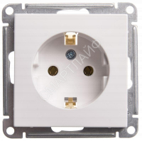 Розетка 1-м СП W59 16А IP20 с заземл. без защ. шторок механизм бел. SE RS16-154-1-86 - smartlife-ural.ru – Екатеринбург