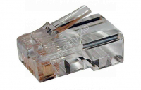 Разъем RJ45 8P8C кат.5E UTP PLUG-8P8C-U-C5-100 для ож и мж кабеля Hyperline 49377 - smartlife-ural.ru – Екатеринбург