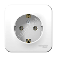 Розетка 1-м ОП Blanca 16А IP20 250В с заземл. без защ. шторок с изолир. пластиной бел. SE BLNRA010111 - smartlife-ural.ru – Екатеринбург