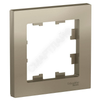 Рамка 1-м AtlasDesign шампань SE ATN000501 - smartlife-ural.ru – Екатеринбург