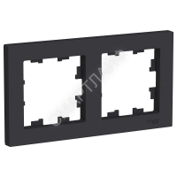 Рамка 2-м AtlasDesign универс. карбон SE ATN001002 - smartlife-ural.ru – Екатеринбург