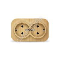 Розетка 2-м ОП 16А IP20 с заземл. сосна IONICH 1439 - smartlife-ural.ru – Екатеринбург