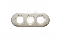 Рамка 3-м ретро пластик. сл. кость Bironi BF1-630-211 - smartlife-ural.ru – Екатеринбург