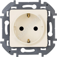 Розетка 1-м СП Inspiria 16А IP20 250В 2P+E немецк. стандарт механизм сл. кость IEK 673721 - smartlife-ural.ru – Екатеринбург