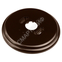 Рамка 1-м R пластик корич. Bironi RF1-610-22 - smartlife-ural.ru – Екатеринбург