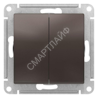Переключатель перекрестный 2-кл. AtlasDesign 2хсх.7 10АХ механизм мокко SE ATN000673 - smartlife-ural.ru – Екатеринбург