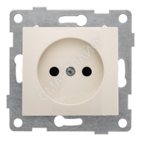 Розетка 1-м СП Bravo 16А 250В без заземл. защ. шторки механизм беж. GUSI С10Р2-003 - smartlife-ural.ru – Екатеринбург
