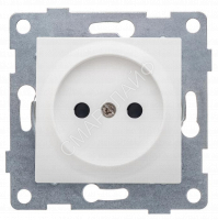 Розетка 1-м СП Ugra 16А 250В без заземл. защ. шторки механизм бел. GUSI С11Р2-001 - smartlife-ural.ru – Екатеринбург