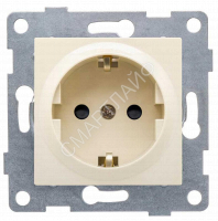 Механизм розетки 1-местн. с/з СП Ugra 16А IP20 250В. беж. GUSI С11Р3-003 - smartlife-ural.ru – Екатеринбург