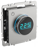 Термостат электронный с индик. BRITE СП IP20 ТС10-1-БрС механизм сталь IEK BR-RT11-K46 - smartlife-ural.ru – Екатеринбург