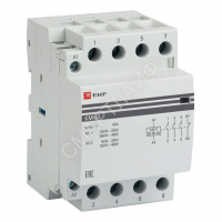 Контактор модульный КМ 63А 3NО+NC (3 мод.) EKF km-3-63-31 - smartlife-ural.ru – Екатеринбург