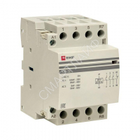 Контактор модульный КМ 32А 3NО+NC (3 мод.) EKF km-3-32-31 - smartlife-ural.ru – Екатеринбург
