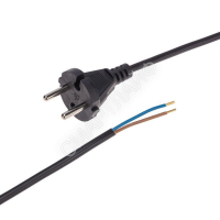 Шнур электрический с прямой вилкой 10А 2200Вт ПВС 2х0.75кв.мм 3м черн. Rexant 11-1303 - smartlife-ural.ru – Екатеринбург