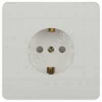 Розетка 1-м СП Style 7-206-01 16А 250В IP20 2P+E Schuko с заземл. защ. шторки бел. Intro Б0060623 - smartlife-ural.ru – Екатеринбург