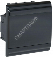 Корпус модульный встраиваемый ЩРВ-П-6 PRIME IP41 пластик. черн. IEK MKP13-V-01-06-41-K02 - smartlife-ural.ru – Екатеринбург
