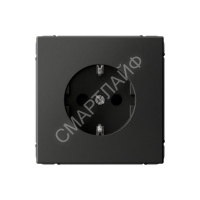 Розетка ArtGallery 16А с заземл. защ. шторки механизм базальт SE GAL001445 - smartlife-ural.ru – Екатеринбург