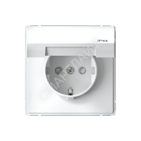 Розетка ArtGallery 16А IP44 с заземл. защ. шторки с крышкой механизм бел. SE GAL440146 - smartlife-ural.ru – Екатеринбург