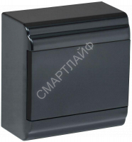 Корпус модульный навесной ЩРН-П-6 PRIME IP41 пластик. черн. IEK MKP13-N-01-06-41-K02 - smartlife-ural.ru – Екатеринбург