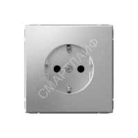 Розетка ArtGallery 16А с заземл. защ. шторки механизм алюм. SE GAL000345 - smartlife-ural.ru – Екатеринбург