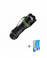 Фонарь ручной 1Вт LED zoom-линза 3xAAA (R03) корпус ABS-пластик ремешок ручной КОСМОС KOC121B - smartlife-ural.ru – Екатеринбург