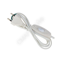 Шнур сетевой 1.8м с выключателем без розетки бел. блист. Rexant 06-3251 - smartlife-ural.ru – Екатеринбург