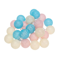 Гирлянда "Тайские фонарики" Перламутр 5м 25LED тепл. бел. питание USB прозр. ПВХ Neon-Night 304-010 - smartlife-ural.ru – Екатеринбург