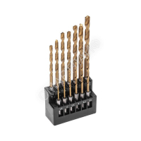 Набор сверл по металлу 1.5-6.5мм (через 0.5мм; 3.2мм; 4.8мм) HSS ТИТАН шестигранный хвостовик (уп.13шт) Kranz KR-91-0622 - smartlife-ural.ru – Екатеринбург