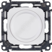 Механизм светорегулятора Valena Allure 300Вт универс. с поворотн. ручкой без нейтрали с лицев. панелью белый Leg 752760 - smartlife-ural.ru – Екатеринбург