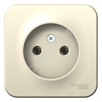 Розетка 1-м ОП Blanca 16А IP20 250В без заземл. без защ. шторок молоч. SE BLNRA000102 - smartlife-ural.ru – Екатеринбург