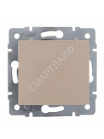 Розетка 1-м СП Karina с заземл. с крышкой термопласт механизм крем. LEZARD 707-0388-123B - smartlife-ural.ru – Екатеринбург