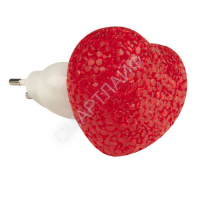 Светильник светодиодный DTL-309-Сердечко/RED/1LED/0.1Вт красн. Uniel 10325 - smartlife-ural.ru – Екатеринбург