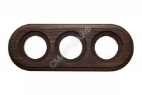 Рамка 3-м ОП ретро старое дерево Bironi BF1-630-17 - smartlife-ural.ru – Екатеринбург