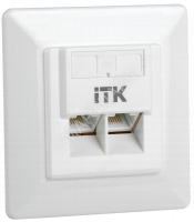 Розетка компьютерная 2-м СП RJ45 кат.6 UTP ITK CS2-1C06U-2-1 - smartlife-ural.ru – Екатеринбург