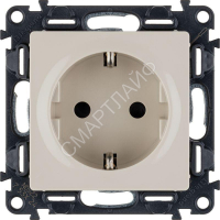 Розетка 1-м СП Valena Life 16А IP20 250В 2P+E защ. шторки винтов. клеммы с лицев. панелью механизм сл. кость Leg 753524 - smartlife-ural.ru – Екатеринбург