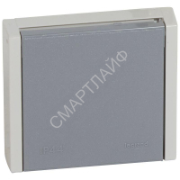 Розетка 1-м СП Plexo 20А IP44 400В 3P+E сер. Leg 055706 - smartlife-ural.ru – Екатеринбург