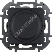 Механизм светорегулятора поворотного Inspiria 300Вт без нейтрали антрацит Leg 673793 - smartlife-ural.ru – Екатеринбург