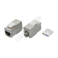 Модуль Keystone RJ45 CAT6A экранир. 90град. (форм-фактор S19) серебр. DKC RNK6AF90TL - smartlife-ural.ru – Екатеринбург
