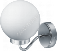 Светильник декоративный 80 498 NLF-W-051-01 E14 IP44 настенный шар матов. бел. стекло Navigator 80498 - smartlife-ural.ru – Екатеринбург